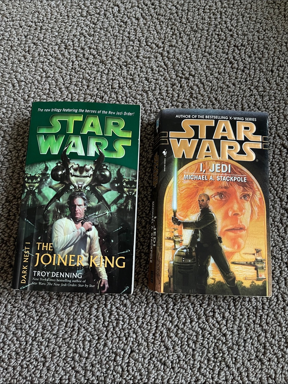 Star Wars Paperback Book Lot - The Joiner King & I, Jedi
